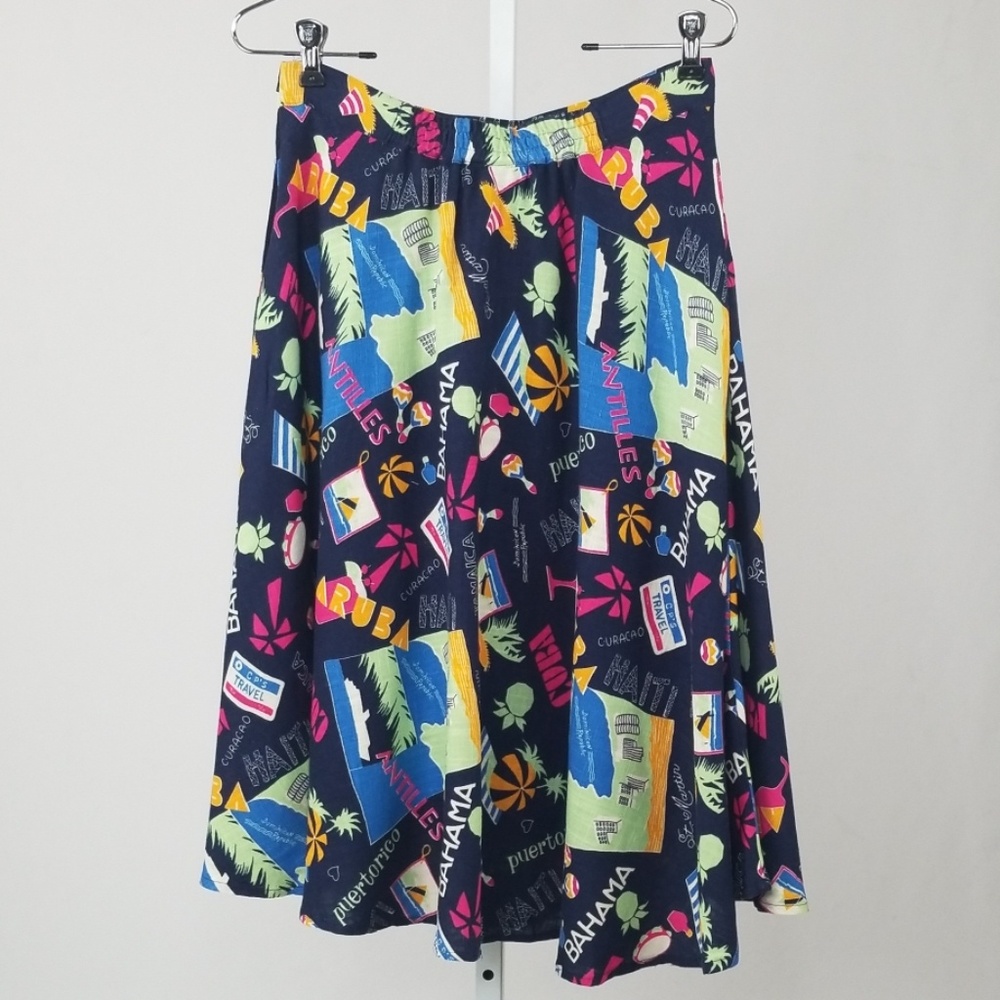 ModCloth Just This Sway Midi Skirt Medium - Picture 3 of 7